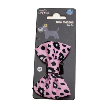 Funk The Dog Bowtie Pink Leopard, 2 of 2
