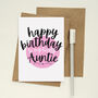 Birthday Card For Any Female Relation, thumbnail 8 of 9
