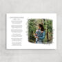 A Personalised Print Of Your Photo And Words, thumbnail 9 of 9