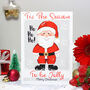 'Tis The Season' Santa Christmas Card, thumbnail 3 of 7