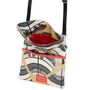 Oilcloth Dog Walking Bag In Leaf Fabric, thumbnail 3 of 4