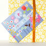 Mini Flowery Birthday Card, thumbnail 4 of 5