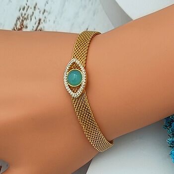 The Andrea Gold Plated Bracelet, 5 of 6