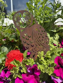 Owl Garden Decoration , Gift For A Gardener , Sign Feature Ornament, 8 of 11