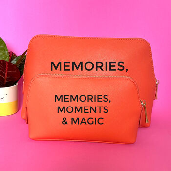 Slogan Travel Wash Bag Honeymoon Travel Gift, 5 of 5