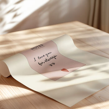 Personalised Love Notes Print, 5 of 12