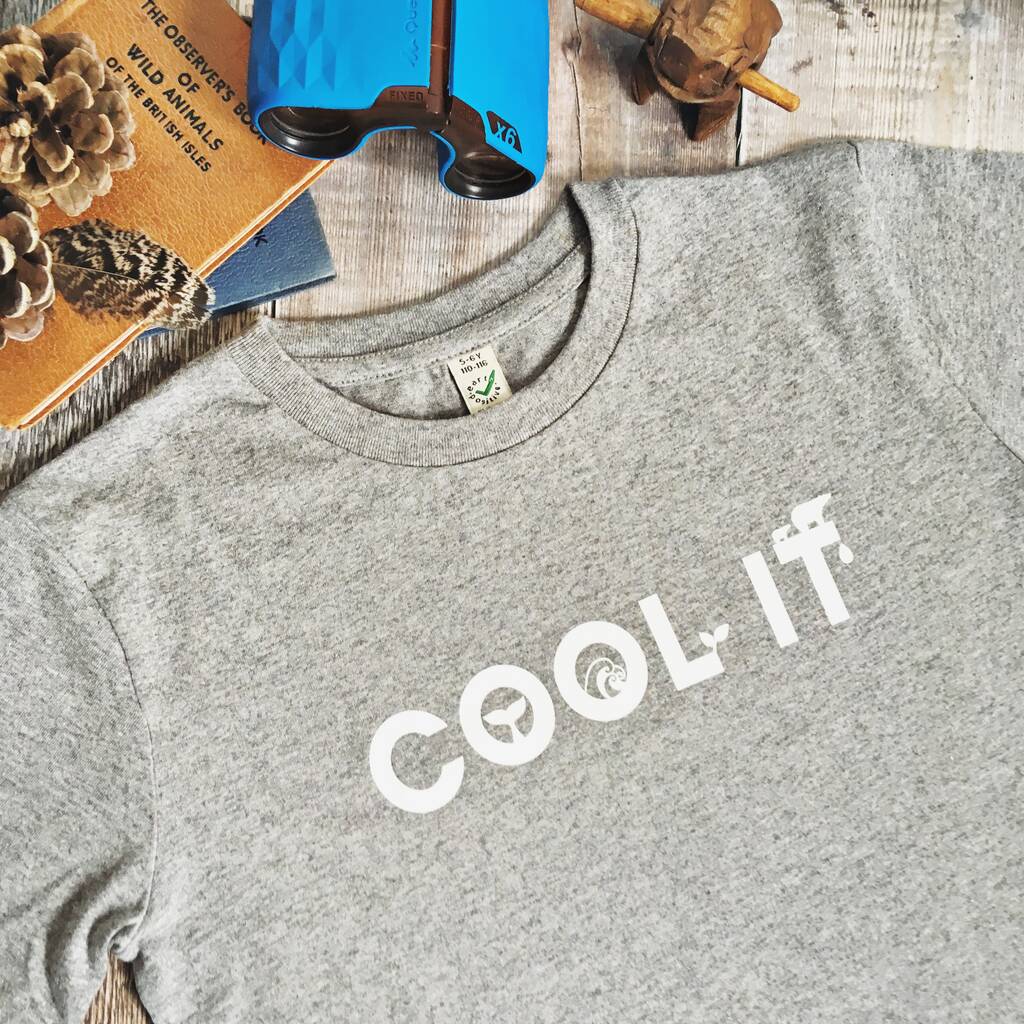 Cool It Climate Change Children's T Shirt, 1 of 5