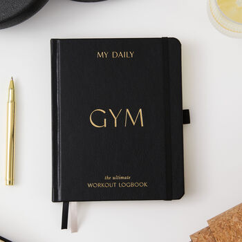 My Daily Gym Planner 150 Workouts Black, 9 of 12