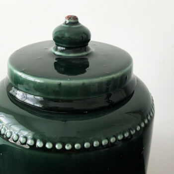 Ceramic Decorative Jar With Lid, 4 of 7