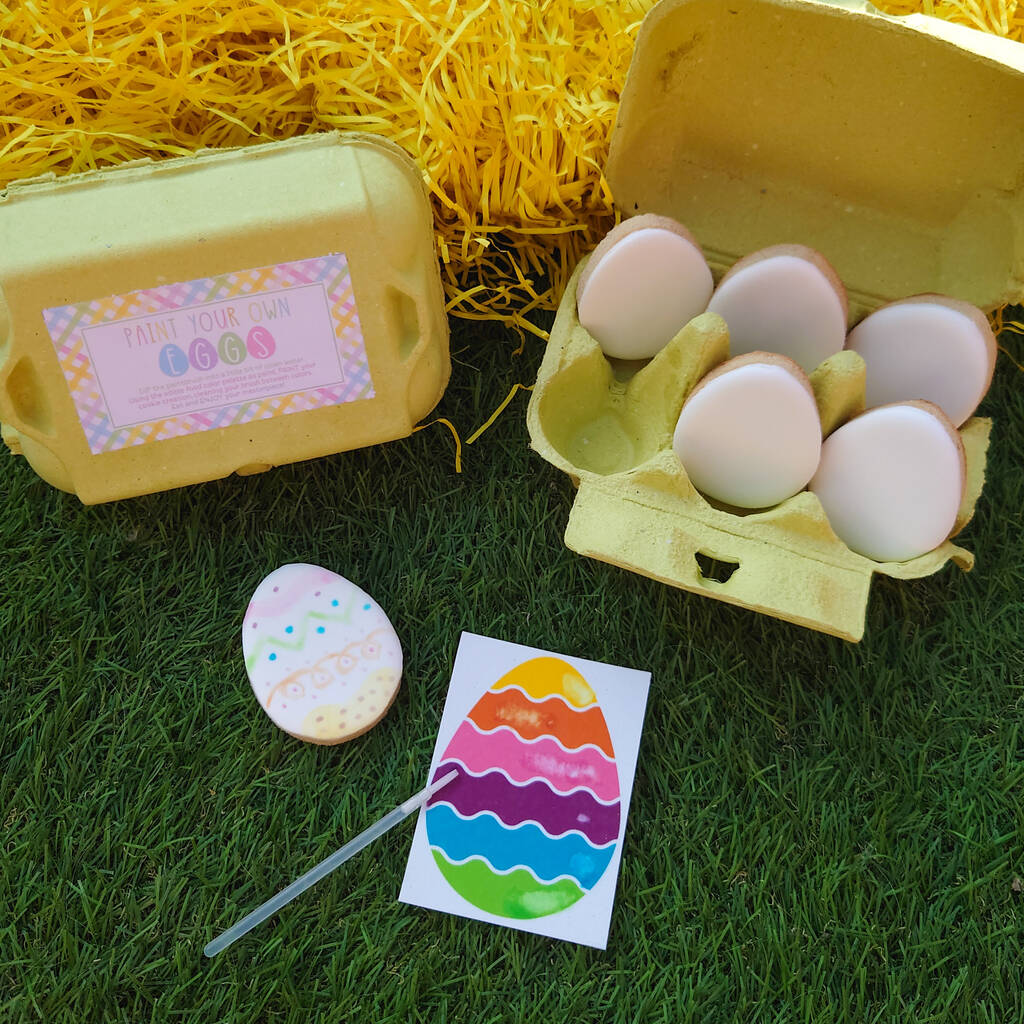 Paint Your Own Egg Cookies By Draisey Pops Bakery