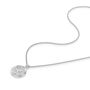Compass Men's Necklace 925 Solid Silver, thumbnail 6 of 8