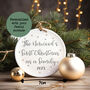 Personalised First Christmas As A Family Decoration, thumbnail 2 of 4