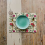 Firdos Floral Placemats Set Of Two, thumbnail 1 of 2