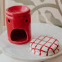 Cherry Jam Jar Cottagecore Wax Melt Burner, thumbnail 2 of 3