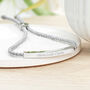 Personalised Silver Plated Identity Rope Bracelet, thumbnail 1 of 6