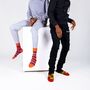 Kuba Red Afropop Socks, thumbnail 6 of 6