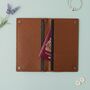 Personalised Pebble Grain Leather Travel Wallet Mother's Day Gift, thumbnail 1 of 9