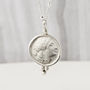 Sterling Silver Goddess Amulet Necklace, thumbnail 3 of 6