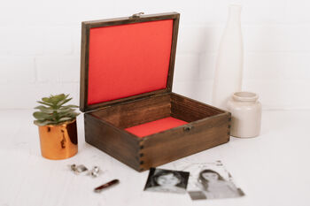 Personalised Dad's Things Cufflink And Watch Box, 4 of 7