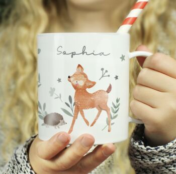 Personalised Woodland Animals Plate, 4 of 7