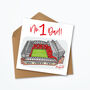 Liverpool Fc Father's Day Card, Anfield, thumbnail 2 of 4