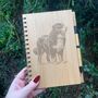 Personalised Bernese Mountain Dog Engraved Notebook, thumbnail 4 of 5