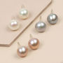 Sterling Silver Freshwater Pearl Earrings, thumbnail 4 of 10