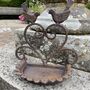 Cast Iron Wall Mounted Bird Feeder, thumbnail 10 of 12