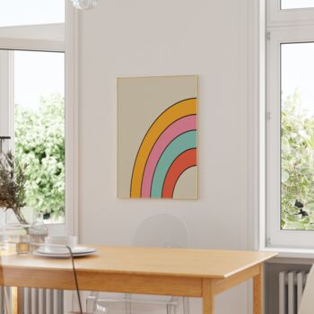 Rainbow Print Colourful Wall Art, 2 of 5