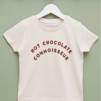 Hot Chocolate Connoisseur Kid's Tee, 2 of 3