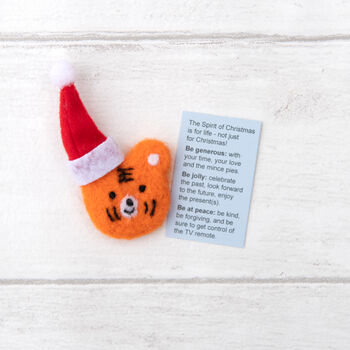 Tiger Christmas Spirit Animal In A Matchbox, 3 of 8