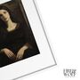 Vintage Portrait Art Print | Moody Wall Art | Dark Academia Home Decor, thumbnail 8 of 11