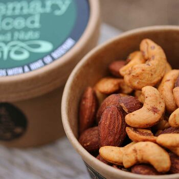 Spicy Hand Roasted Nut Selection Six Tubs, 4 of 5