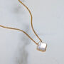 The Lucky Clover Mother Of Pearl Necklace, thumbnail 1 of 7