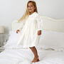 Ivory Smocked Dressing Gown, thumbnail 3 of 5