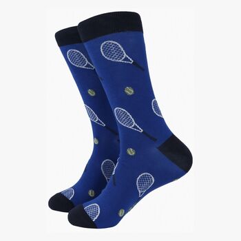 Tennis Bamboo Socks Gift Set For Men, 3 of 4