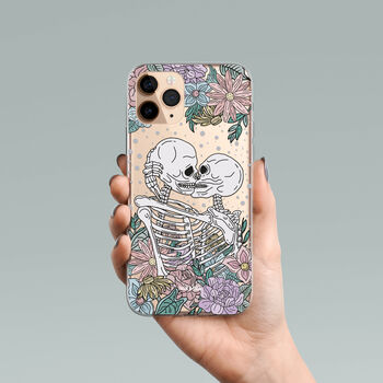 Skeleton Kiss Phone Case For iPhone, 6 of 10