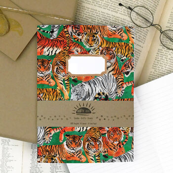 Streak Of Tigers Lined And Plain Notebook Set, 6 of 9