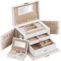 Set Of Jewellery Boxes Jewellery Organiser Storage Case, thumbnail 8 of 11