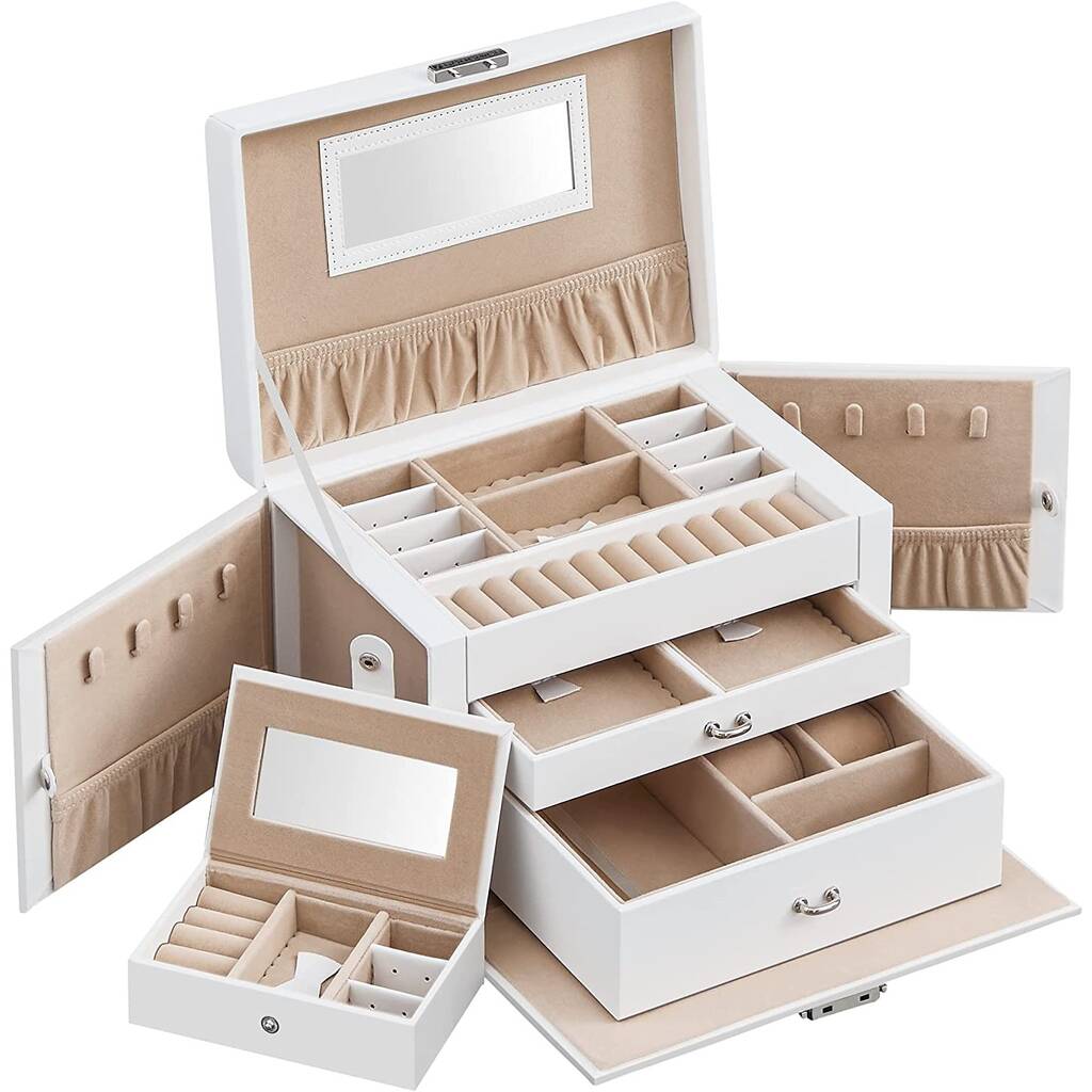 Set Of Jewellery Boxes Jewellery Organiser Storage Case By Momentum ...