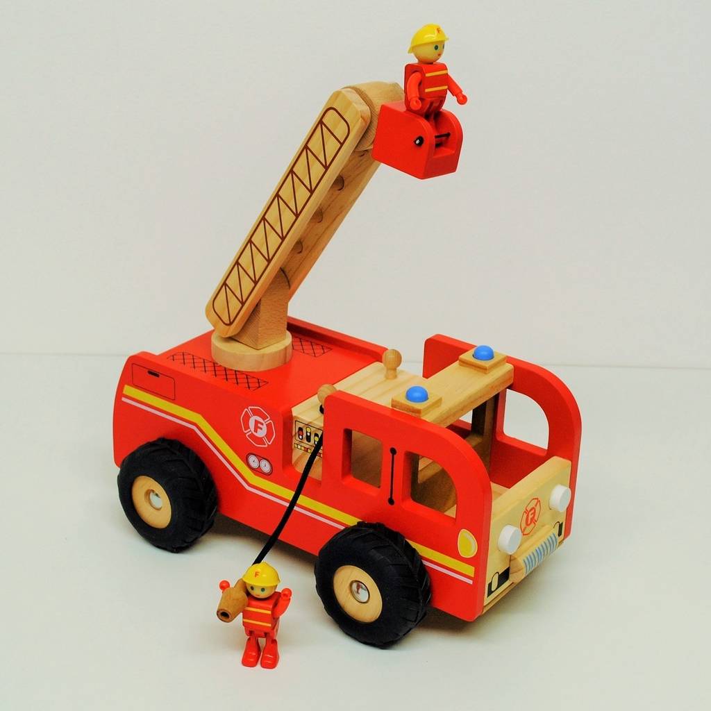 tidlo wooden fire engine