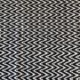 Eco Cotton Rug With Zig Zag Weave In Various Colours, thumbnail 5 of 6