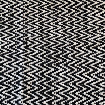 Eco Cotton Rug With Zig Zag Weave In Various Colours, 5 of 6