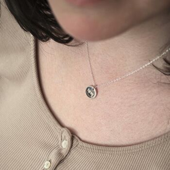 Personalised Hand Stamped Love Necklace, 6 of 12