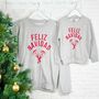 Feliz Navidad Matching Family Christmas Sweatshirt Set, thumbnail 2 of 2
