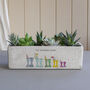 Welly Boot Concrete Trough Planter, thumbnail 1 of 8
