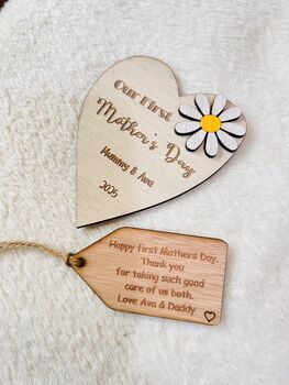 Mummy Baby First Mother's Day Keepsake Gift For Wife, 3 of 7