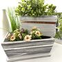 Personalised Wooden Pot Planter, thumbnail 4 of 12