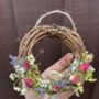 Mini Spring Wreath With Dried Flowers Mothers Day Gift, thumbnail 2 of 2