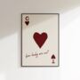 Personalised How Lucky Are We Print, thumbnail 2 of 8